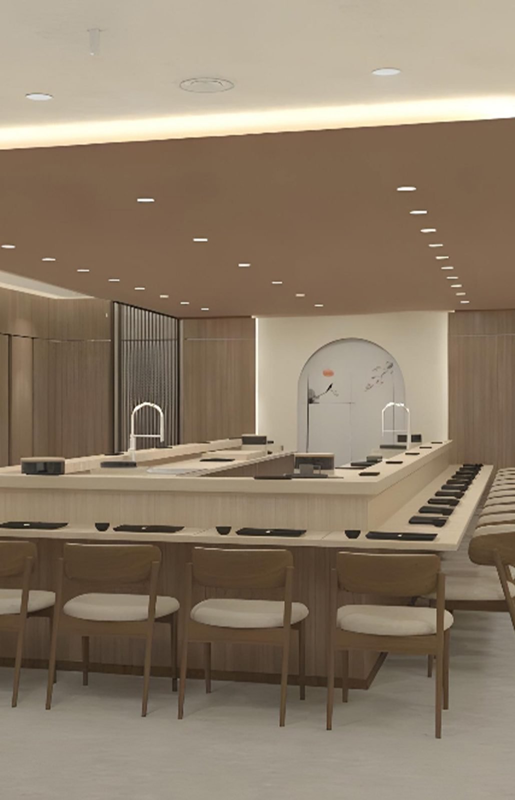 MUKAI interior and signature Kaihodon